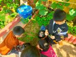 Tham quan, khám phá vườn rau
