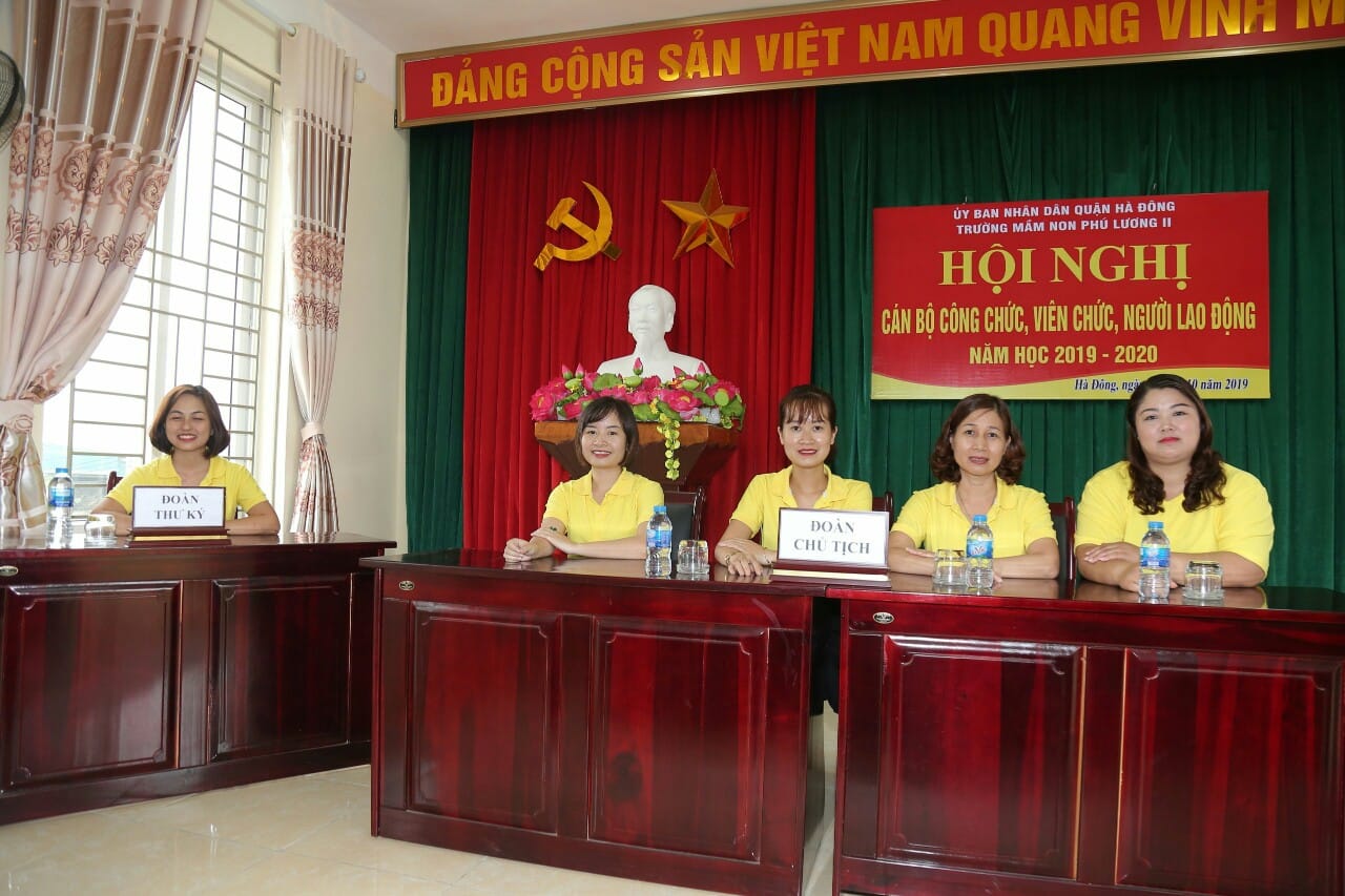 Hội nghị cán bộ, công chức, viên chức năm học 2019-2020