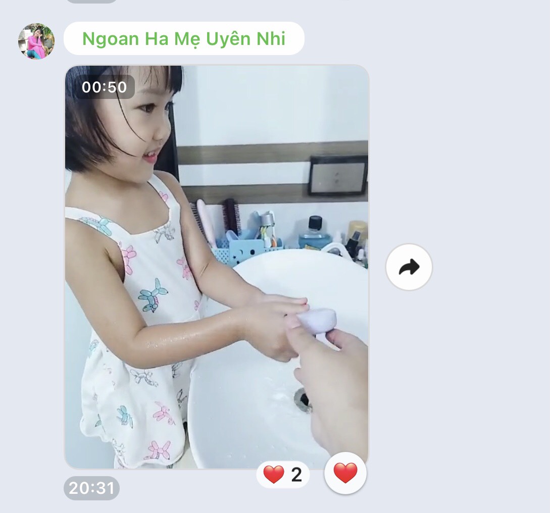 Cùng bé yêu chăm học tại nhà