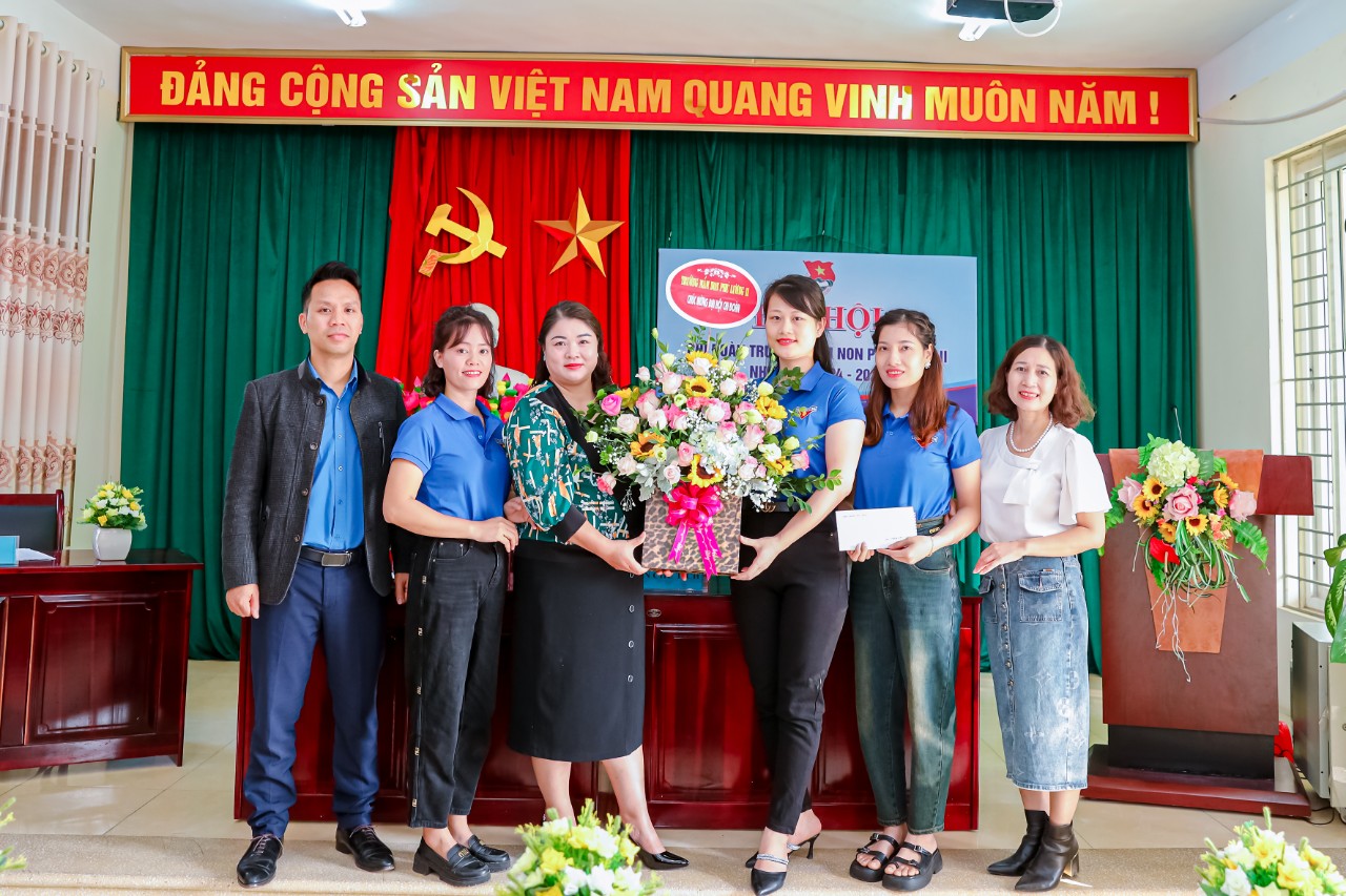 ĐẠI HỘI CHI ĐOÀN TRƯỜNG MẦM NON PHÚ LƯƠNG II