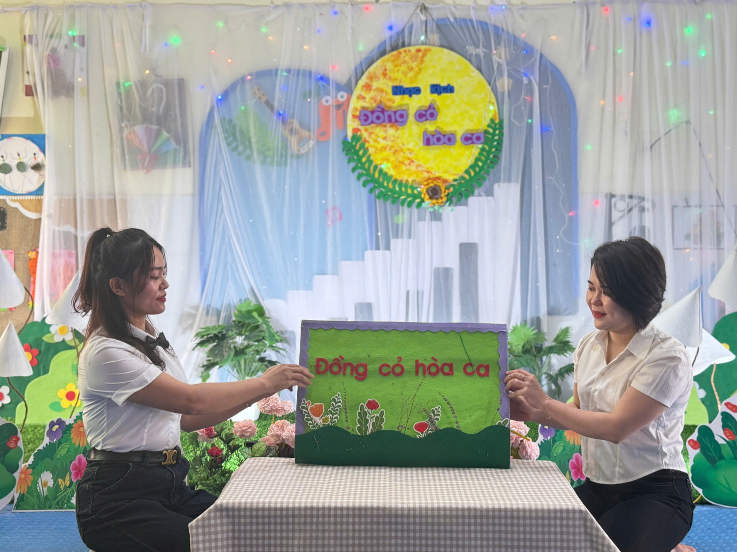 KỂ CHUYỆN ÂM NHẠC :"ĐỒNG CỎ HÒA CA"