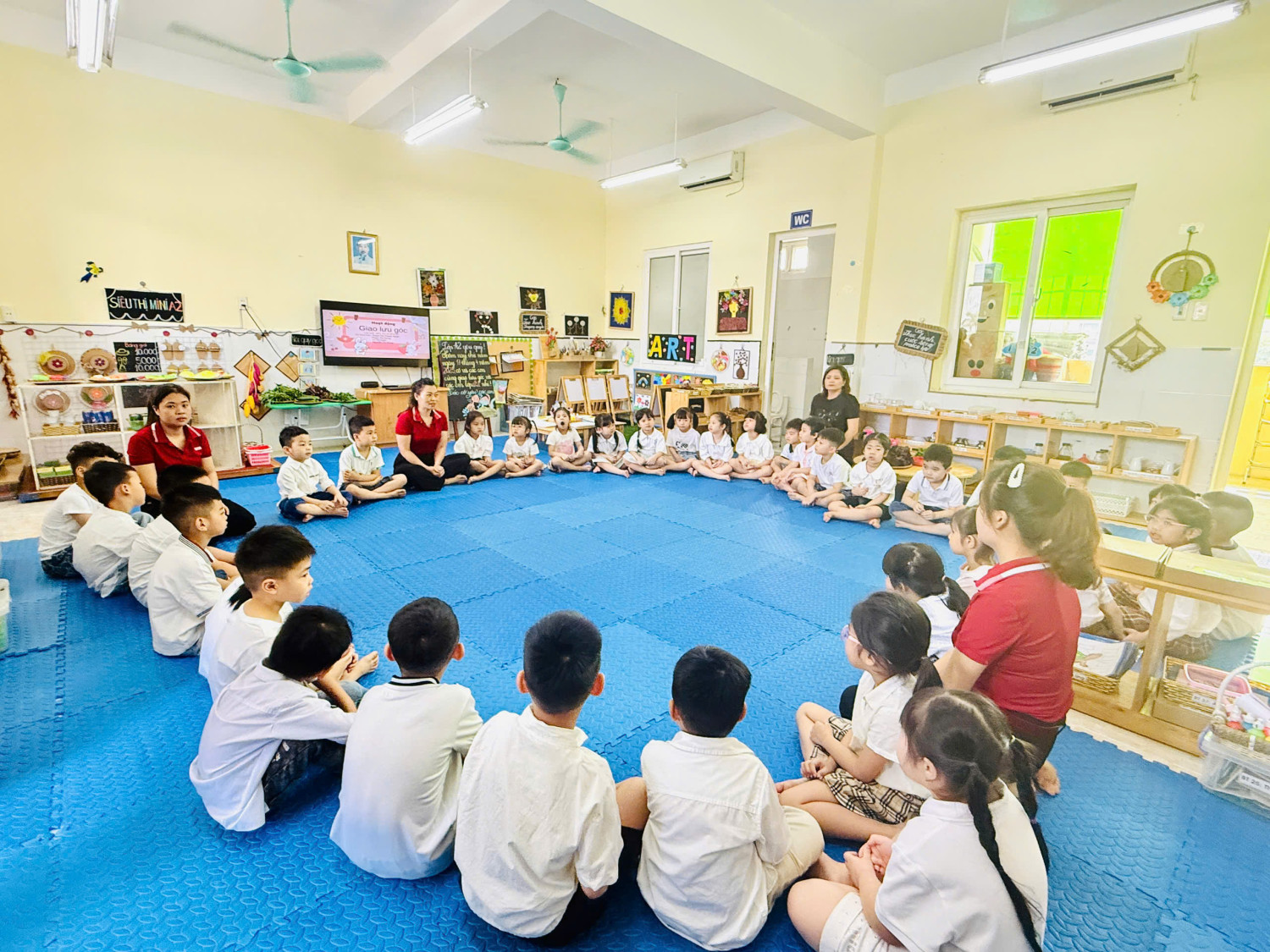 CHUYÊN ĐỀ :"GIAO LƯU HOẠT ĐỘNG GÓC LỚP A2 VÀ LỚP B1"