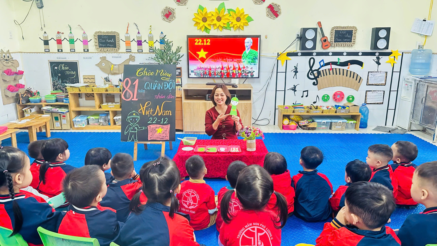 “Chào mừng Ngày Thành lập Quân đội – C4 cùng vui học, vui chơi”